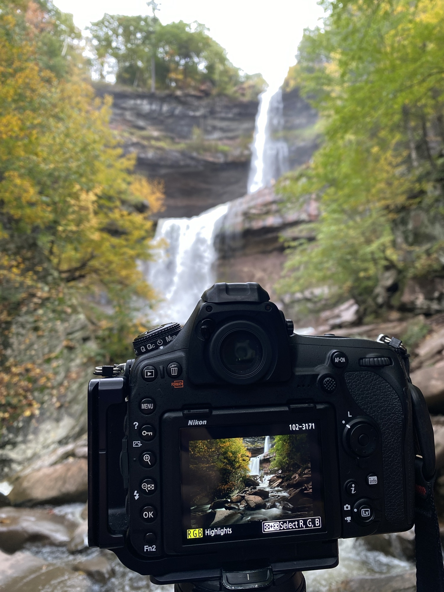 Nikon d850 at Kaaterskill Falls